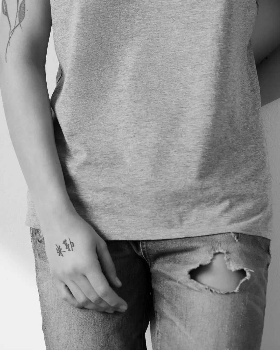 Miller name tattoo mockup